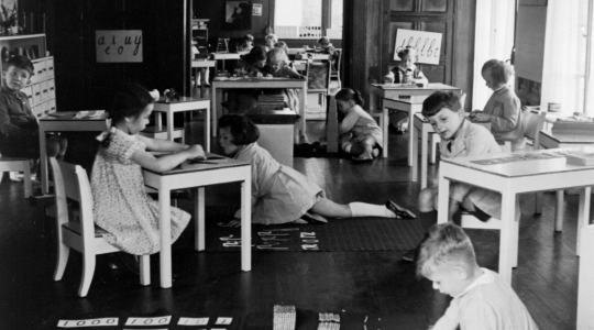 Ülevaade Montessori pedagoogika ajaloost ja koolitustest